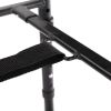 Bed Assist Bar with Storage Pocket, Height Adjustable Bed Rail for Elderly Seniors, Handicap, Kids, Adjustable Bedrail Cane fits King, Queen, Full, Tw