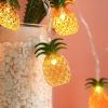 1pc, LED Simulation Fruit Copper Wire String Lights, Pineapple Rattan String Lights, Fairy Lights, Christmas Wedding Lights, Grape Summer Fruit Decora
