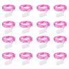 16 Pack Led Fairy Lights Battery Operated String Lights Waterproof Silver Wire 7 Feet 20 Led Firefly Starry Moon Lights For DIY Wedding Party Bedroom